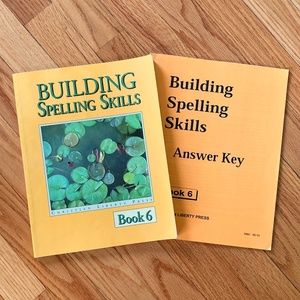 Christian Liberty Press Building Spelling Skills book 6 with answer key